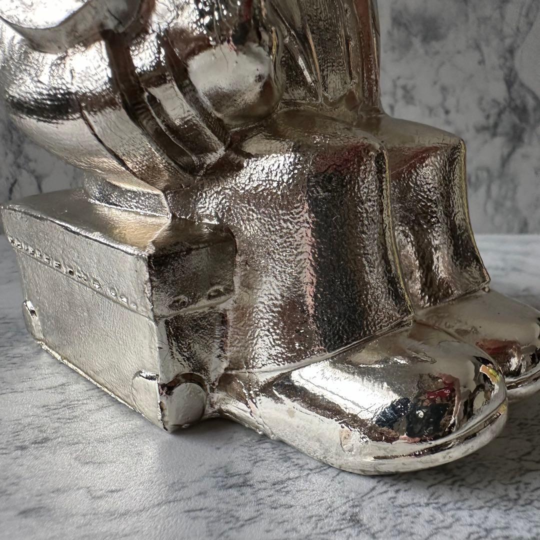 希少 ミッキーマウス メタル 貯金箱 ディズニー Disney