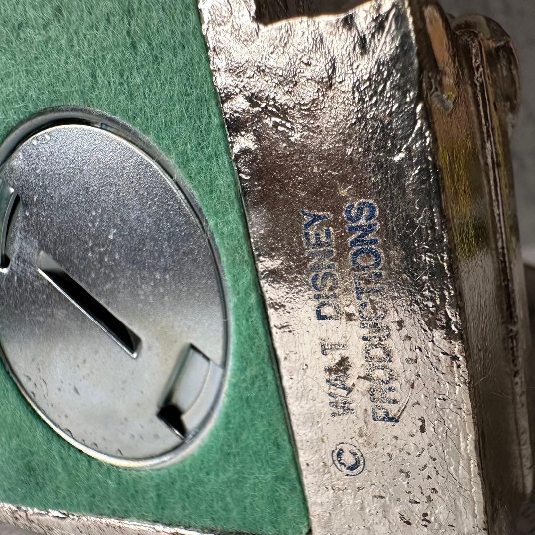 希少 ミッキーマウス メタル 貯金箱 ディズニー Disney