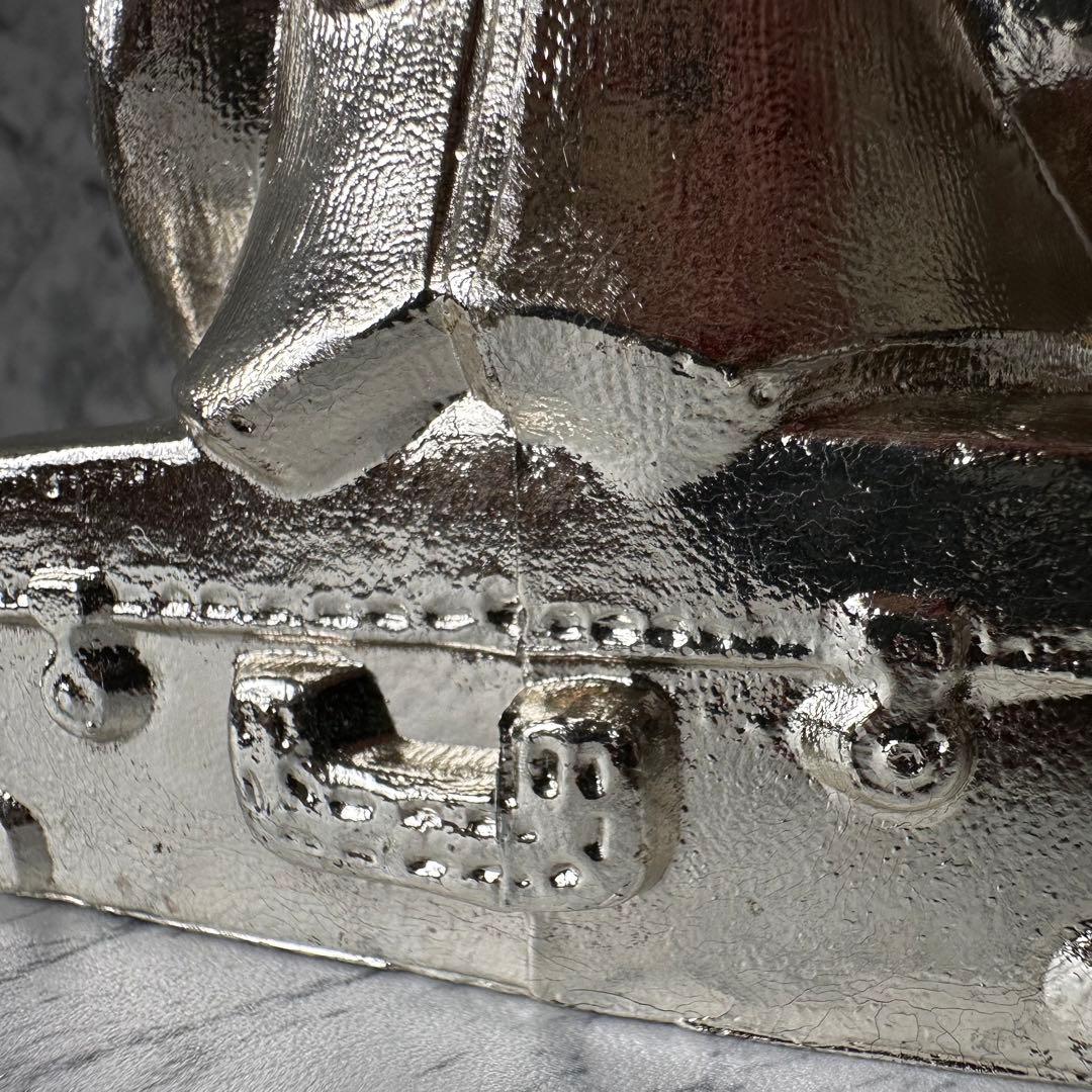 希少 ミッキーマウス メタル 貯金箱 ディズニー Disney