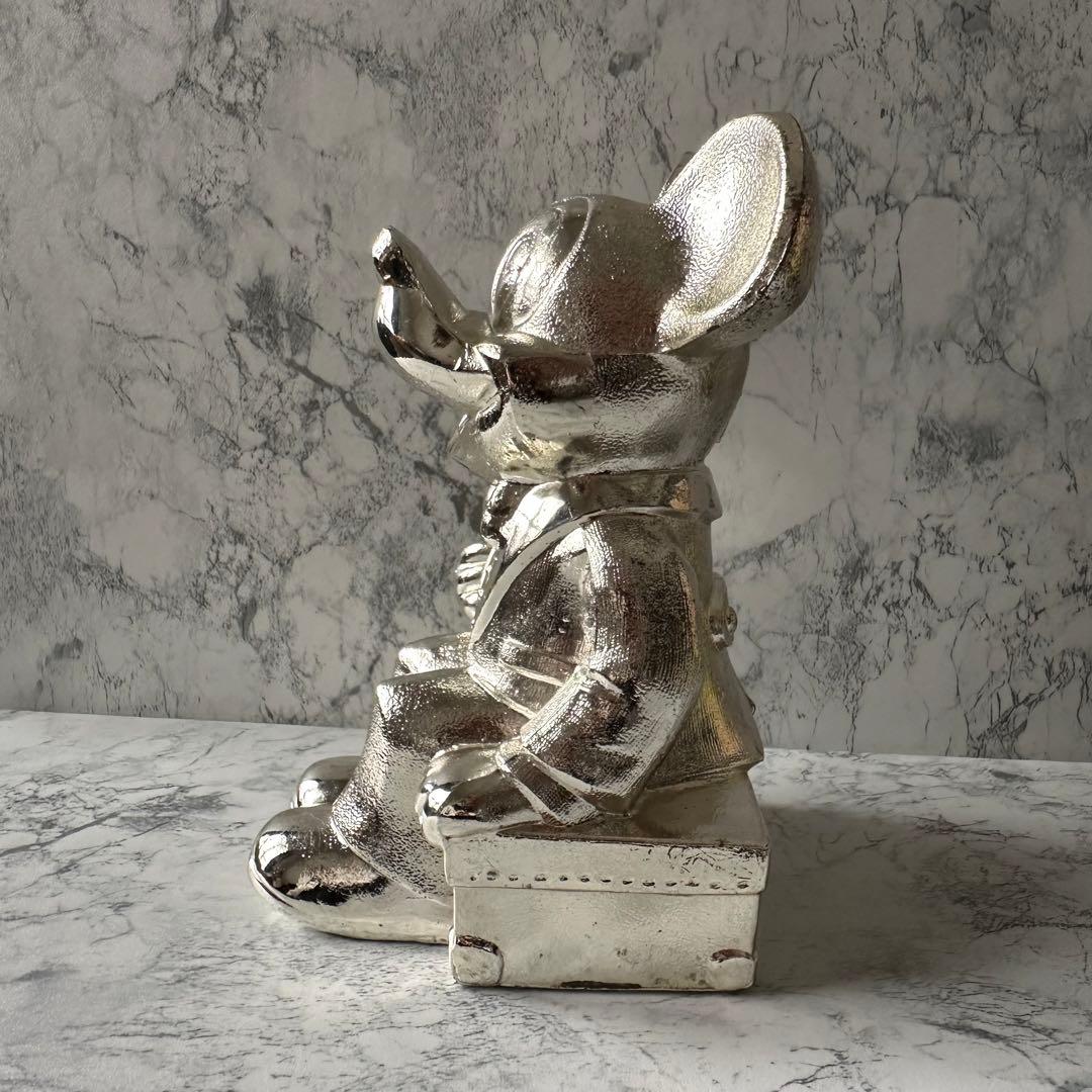 希少 ミッキーマウス メタル 貯金箱 ディズニー Disney