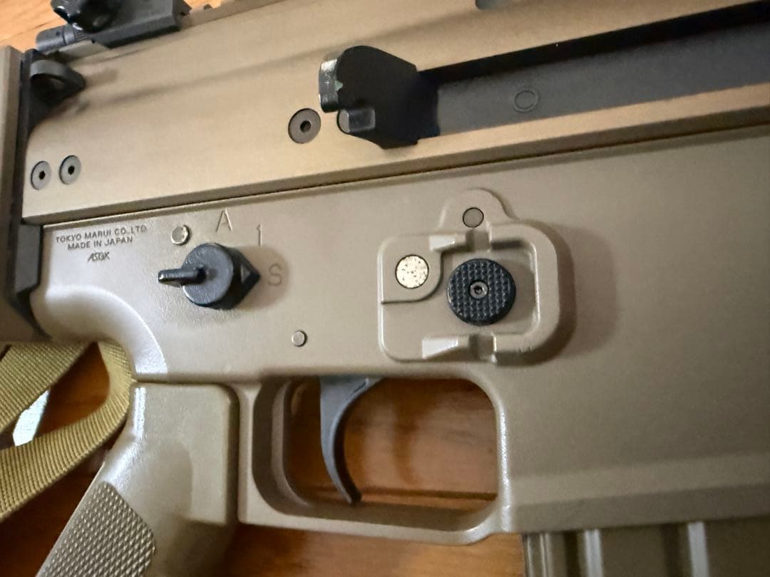 東京マルイ製　次世代電動ガン SCAR-L FDE （動作確認）