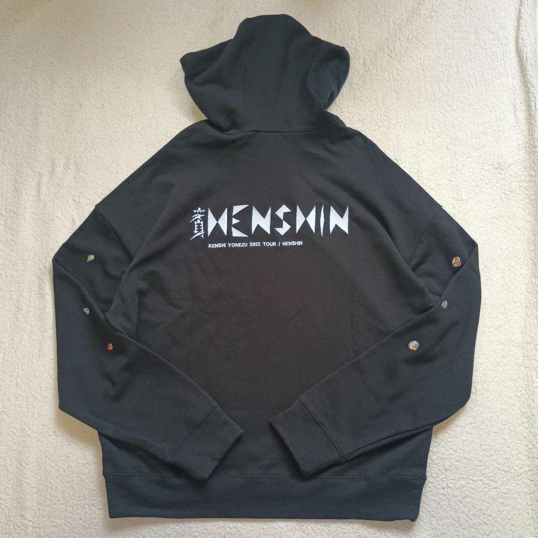 米津玄師 変身 HENSIN 2022 パーカー フード付 スウェット Ｌ