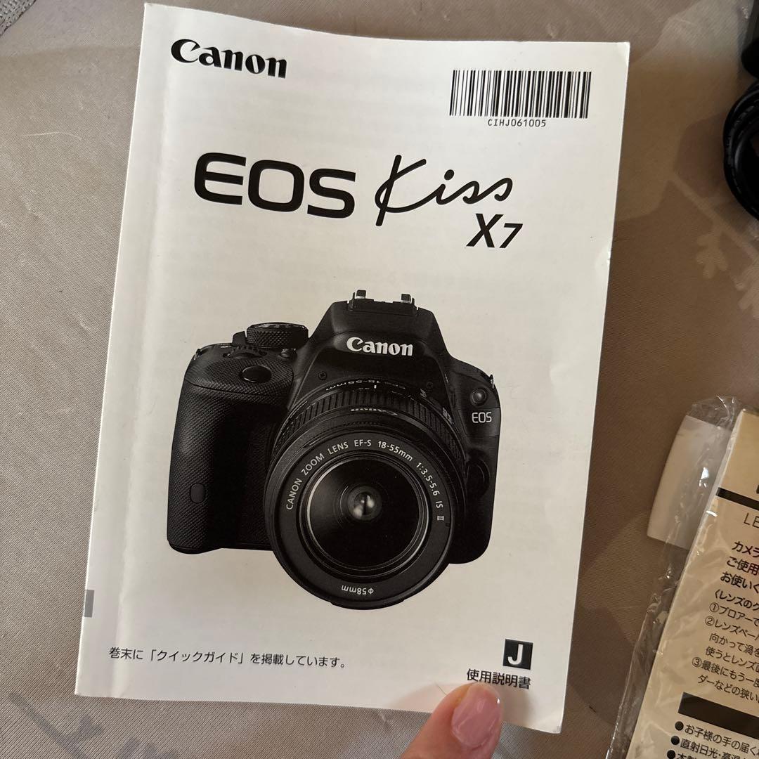 Canon kiss 一眼レフカメラキット おまけ付き