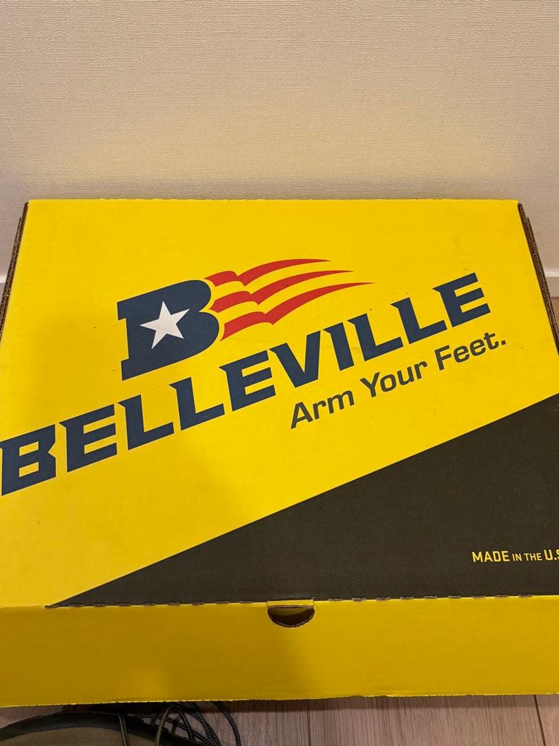 【未使用】Belleville 6.5WF ゴアテックス ブーツ ビブラムソール