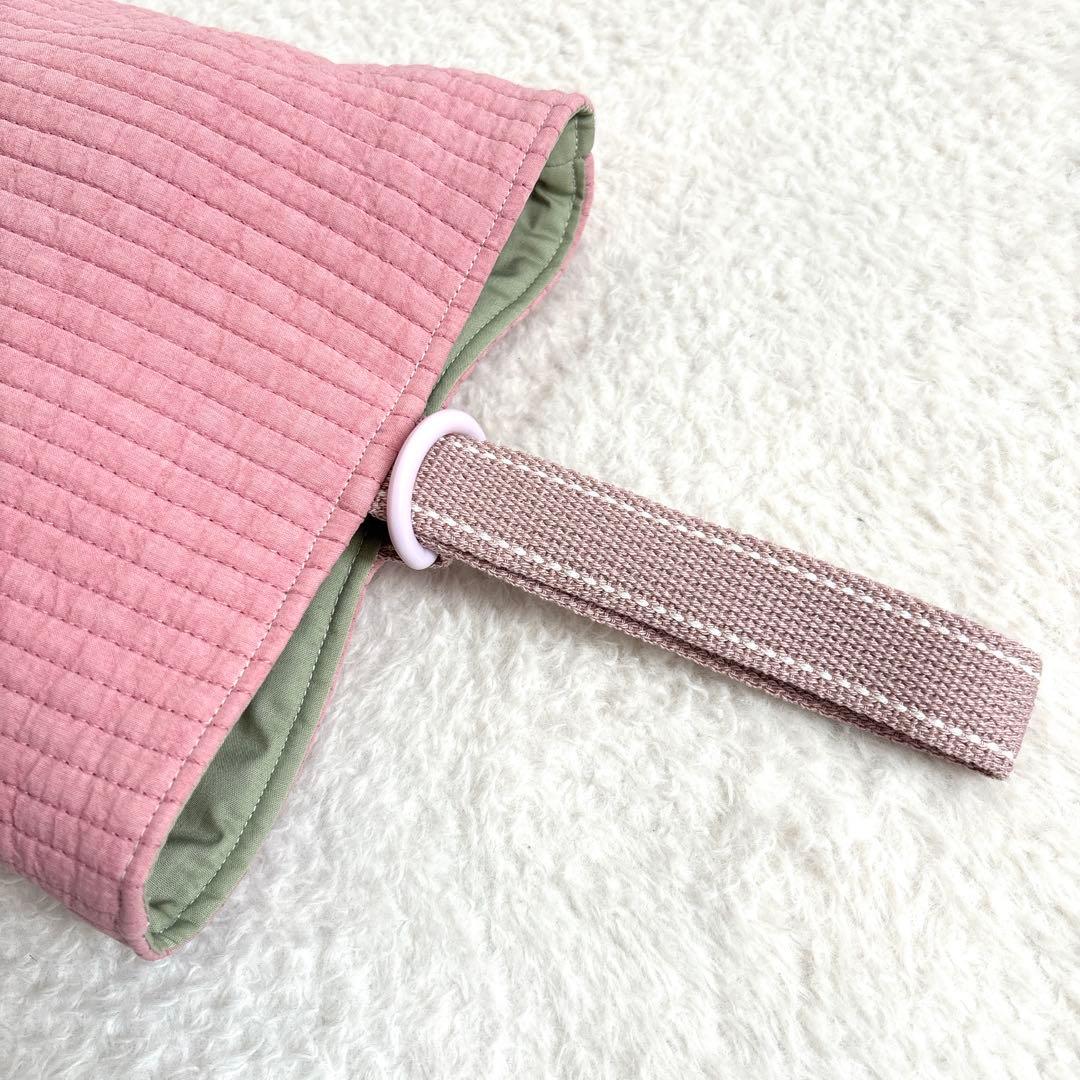 ハンドメイド さくらんぼ刺繍 ヌビ入園入学4点セット 裏地付き イブル