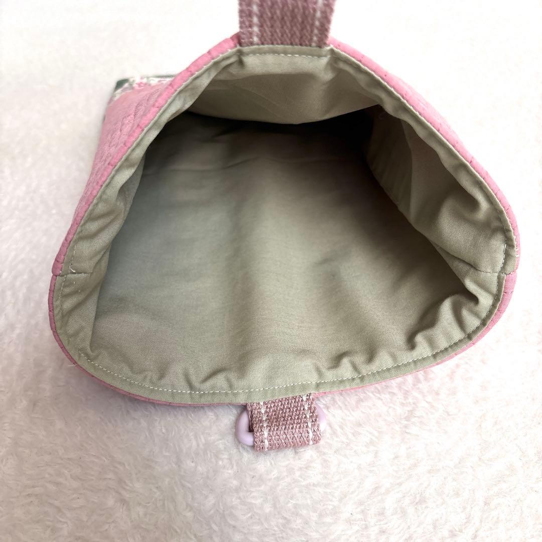 ハンドメイド さくらんぼ刺繍 ヌビ入園入学4点セット 裏地付き イブル