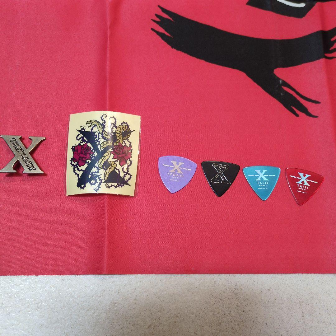 X JAPAN 特大フラッグ　公式　貴重グッズ　初期　YOSHIKI hide
