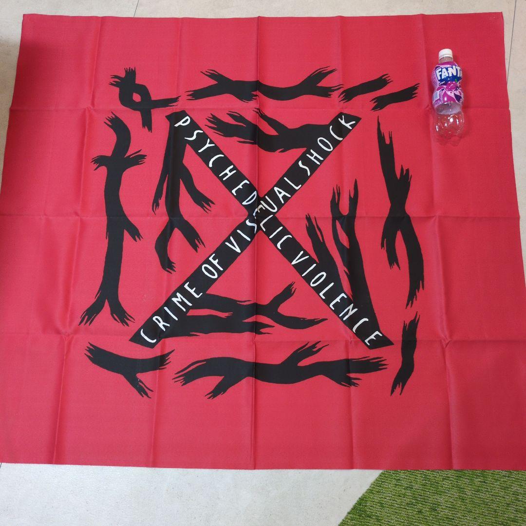 X JAPAN 特大フラッグ　公式　貴重グッズ　初期　YOSHIKI hide