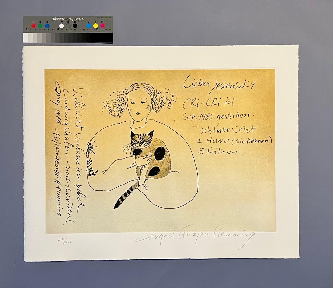 Fujiko Hemming真作保証フジコ・ヘミングFuzjko Hemming