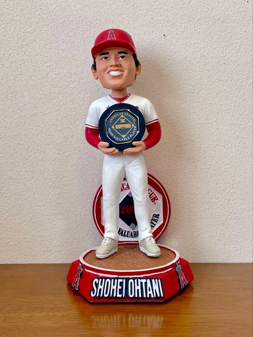 【3/12で出品終了】大谷翔平 ボブルヘッド 2023年 MVP エンゼルス