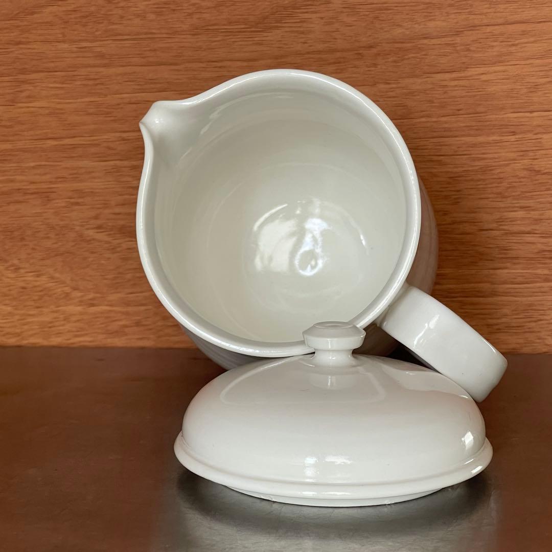 人気陶芸家岡田直人　蓋付きピッチャー新品