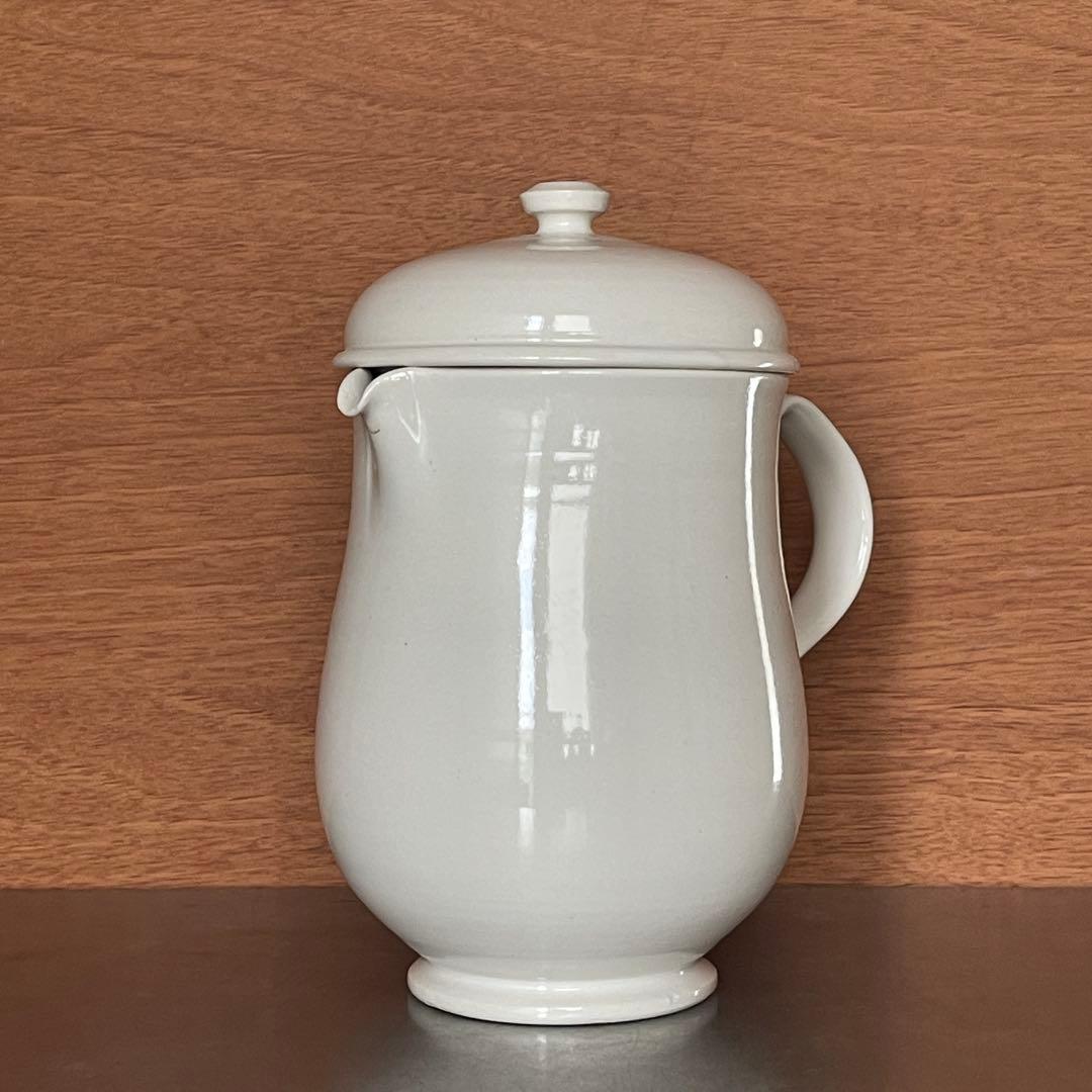 人気陶芸家岡田直人　蓋付きピッチャー新品