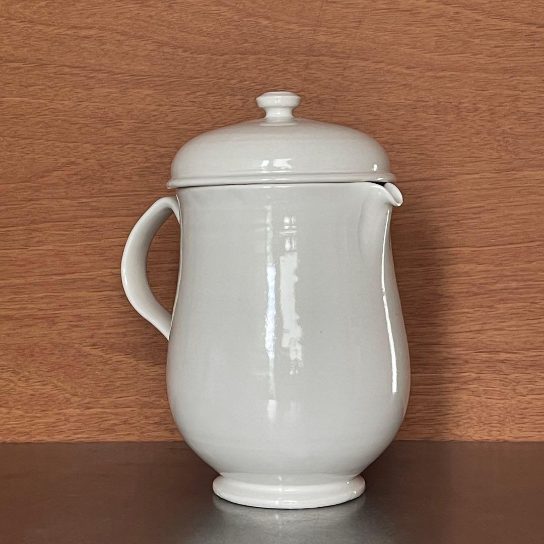 人気陶芸家岡田直人　蓋付きピッチャー新品