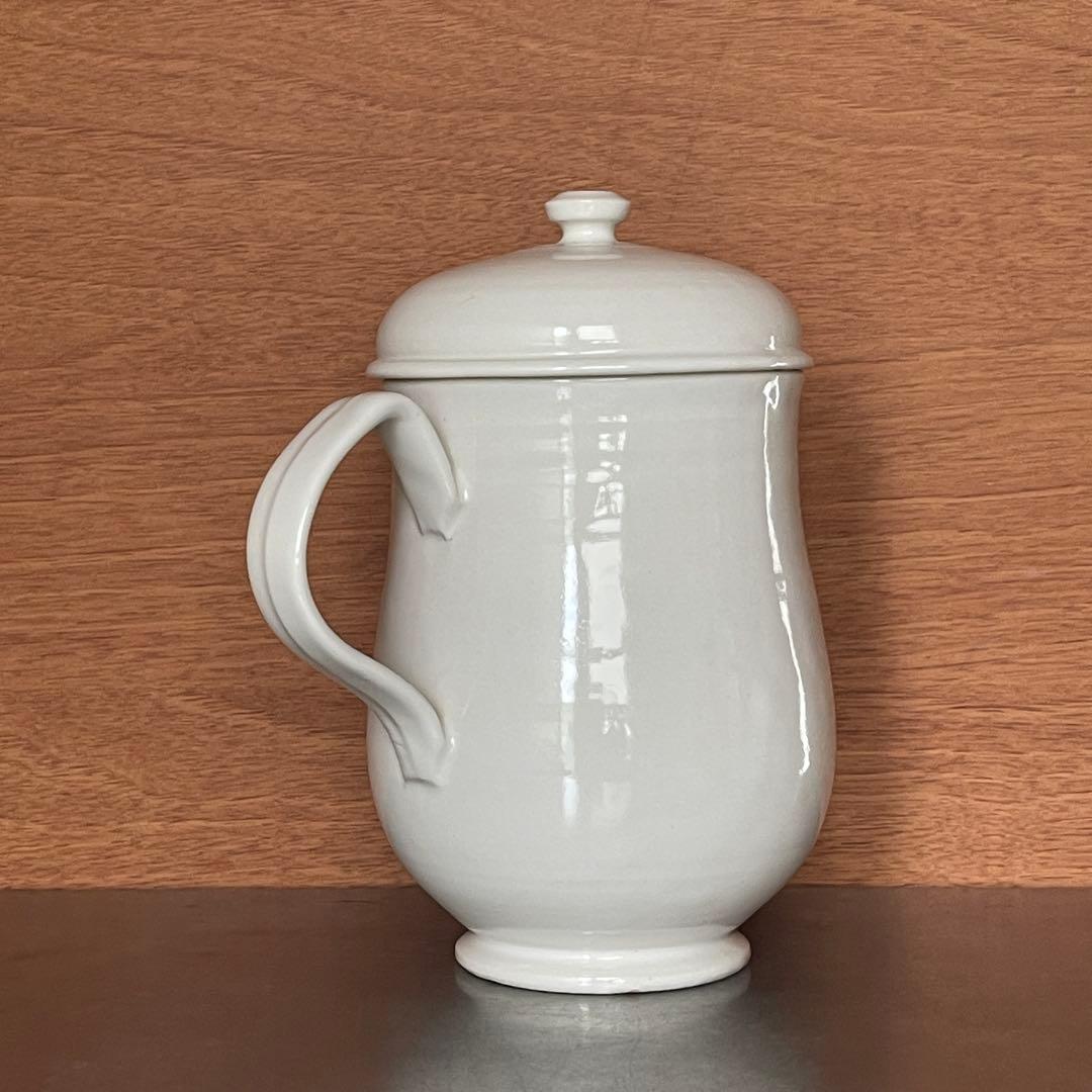 人気陶芸家岡田直人　蓋付きピッチャー新品