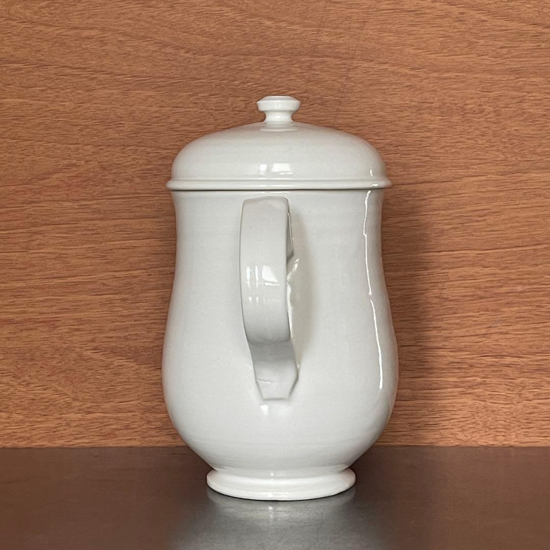 人気陶芸家岡田直人　蓋付きピッチャー新品