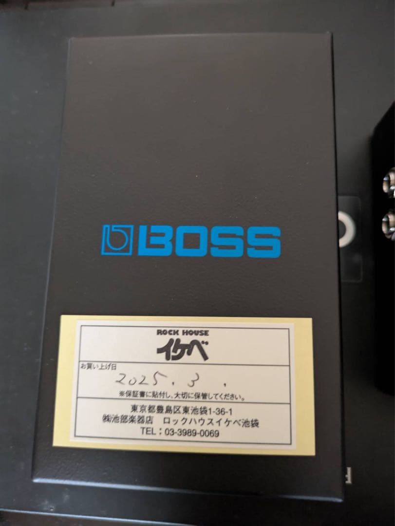 BOSS Space Echo 未使用品