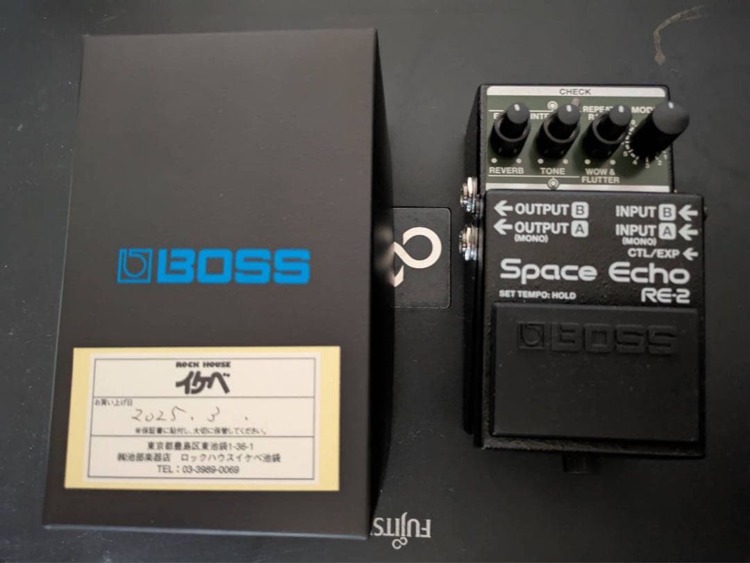 BOSS Space Echo 未使用品