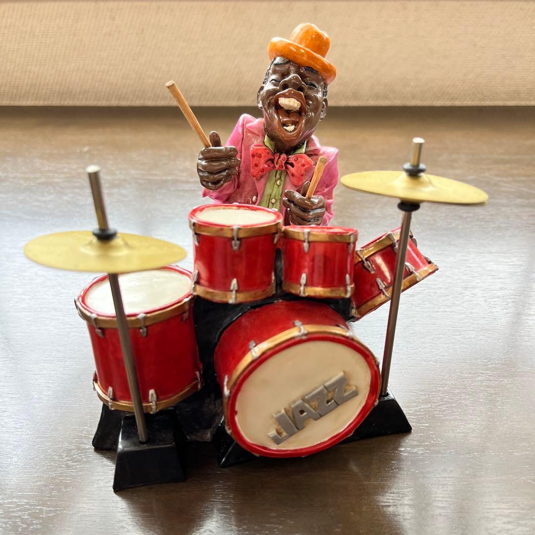 ジャズバンド 人形 8人編成