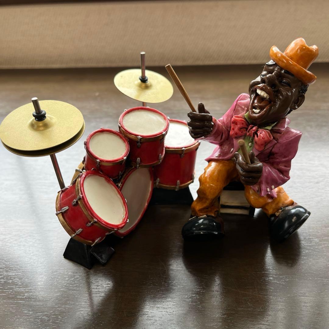 ジャズバンド 人形 8人編成