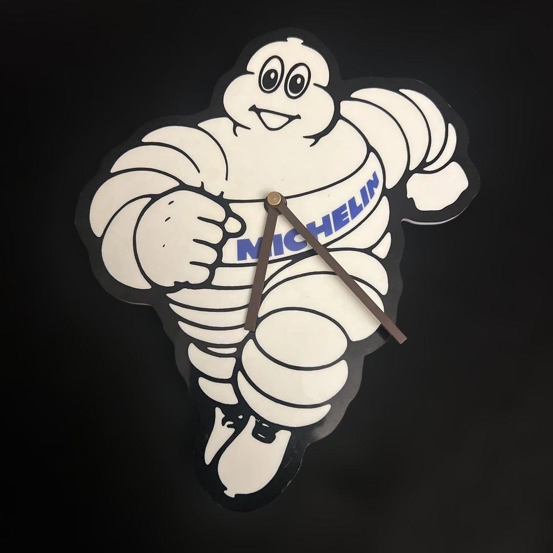 [希少]ミシュラン ビバンダム ヴィンテージ 掛け時計　コレクターズ　稼働品