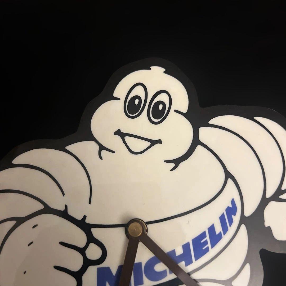 [希少]ミシュラン ビバンダム ヴィンテージ 掛け時計　コレクターズ　稼働品