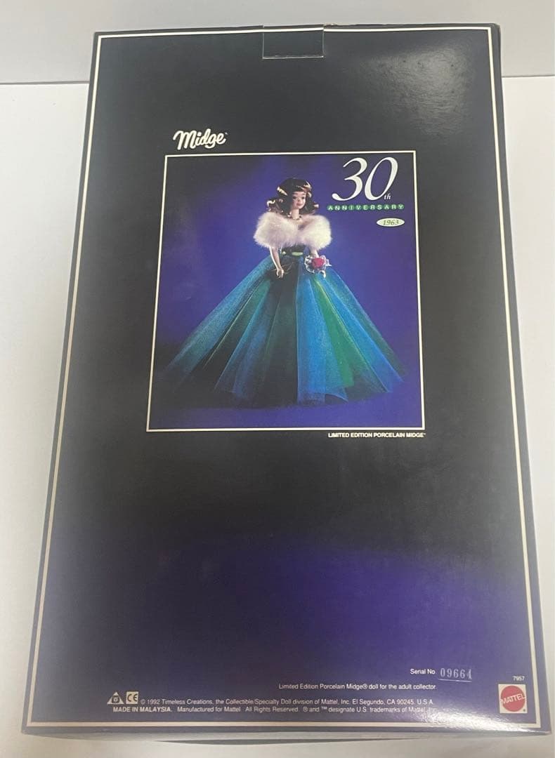 ミッジ　ポーセリン　30thアニバーサリー　バービー のお友達