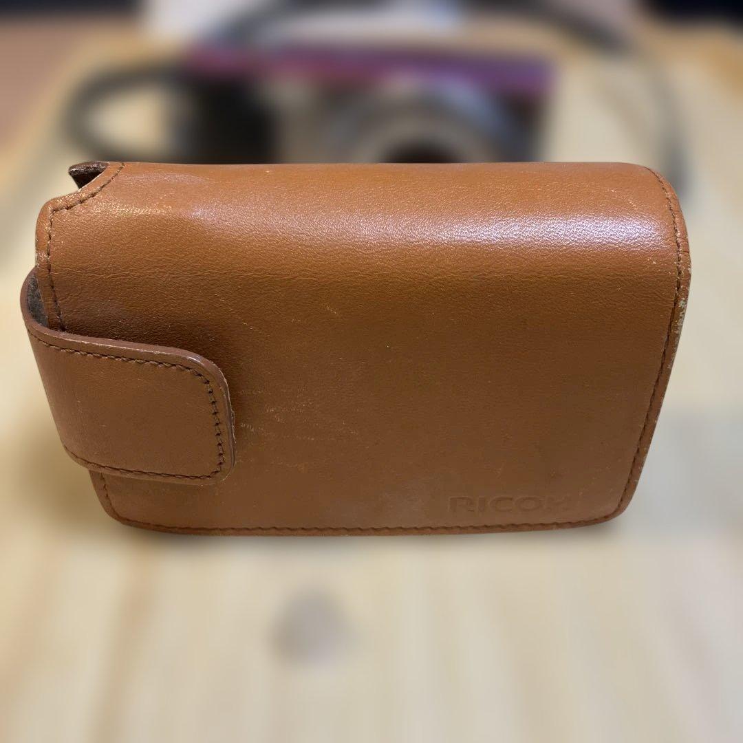 RICOH CX3 2000万画素 コンパクトデジタルカメラ【純正革ケース付き】