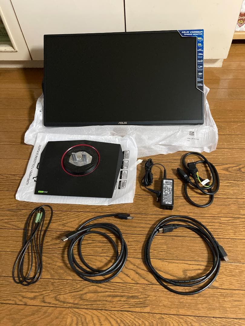 美品　ASUS VG258QR-G Gaming Monitor　保証書付き