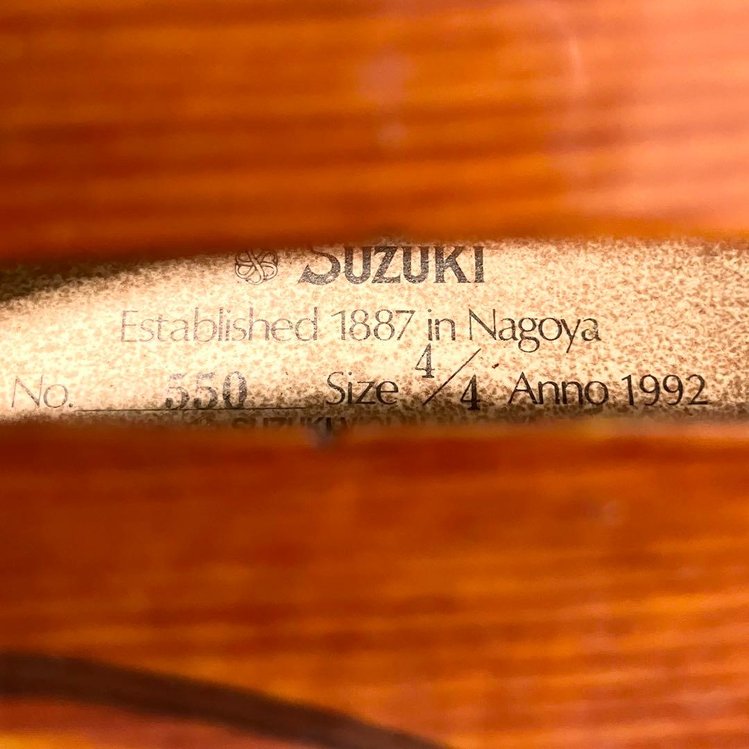 スズキ バイオリン No.550 4/4サイズ SUZUKI オーケストラ