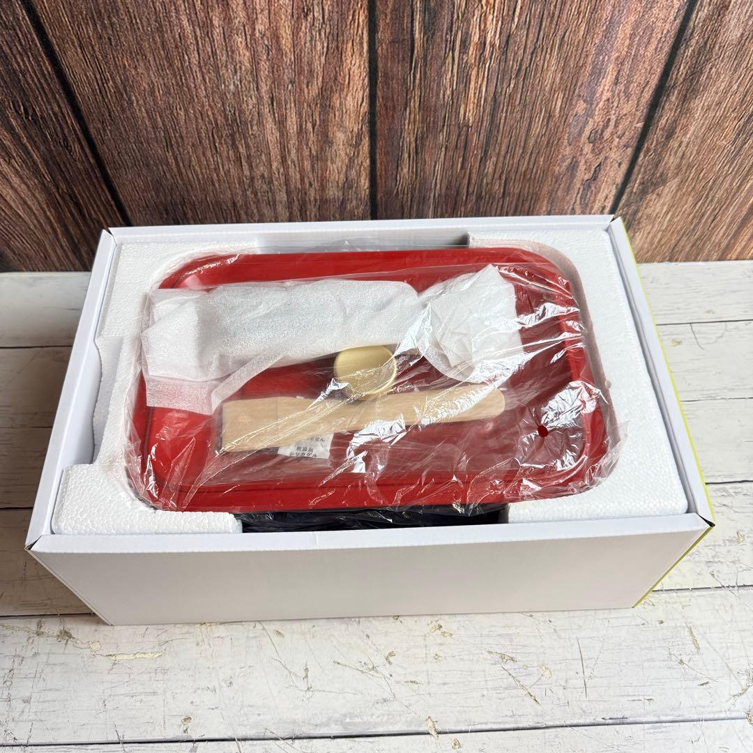 新品 BRUNO ブルーノ コンパクトホットプレート BOE021-RD