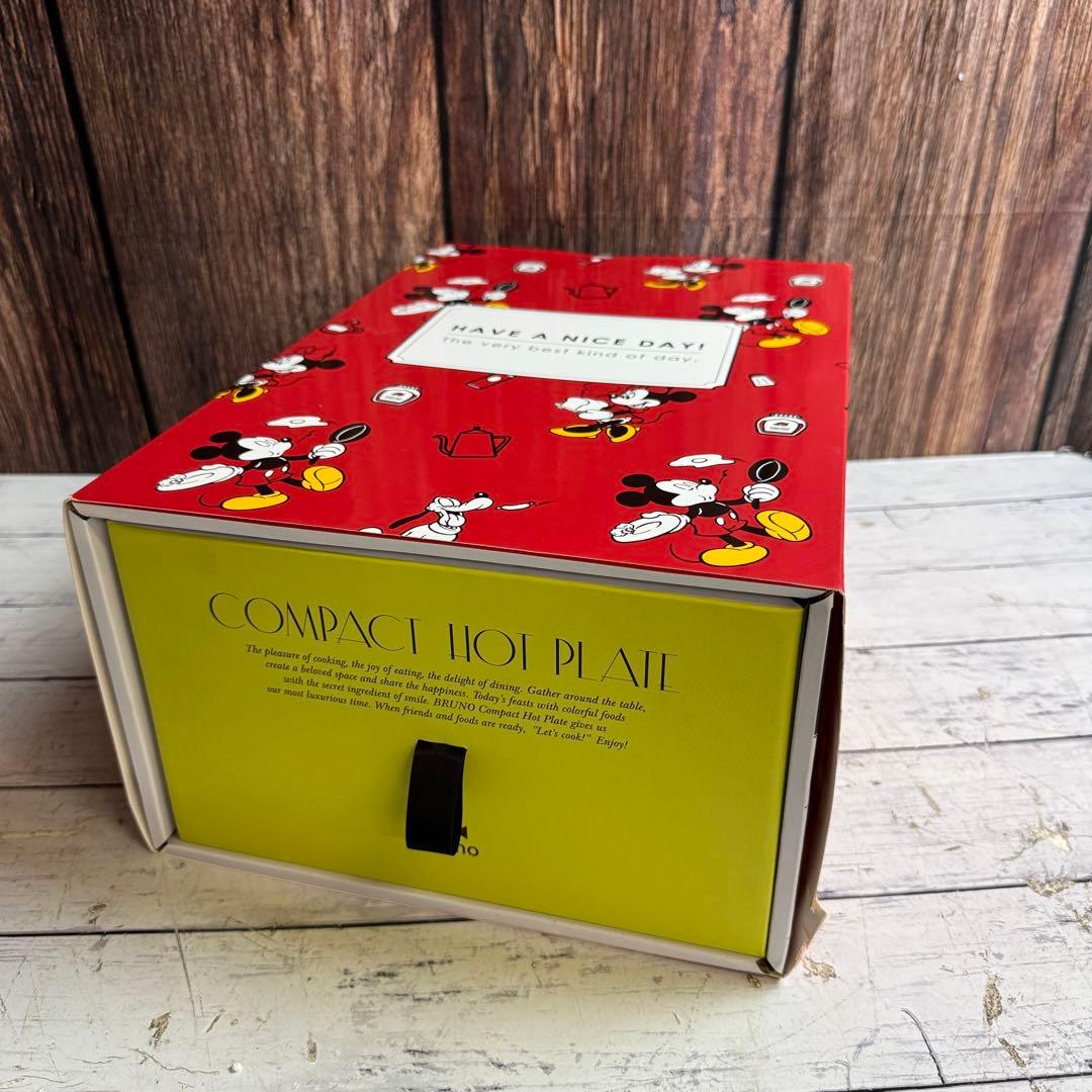 新品 BRUNO ブルーノ コンパクトホットプレート BOE021-RD