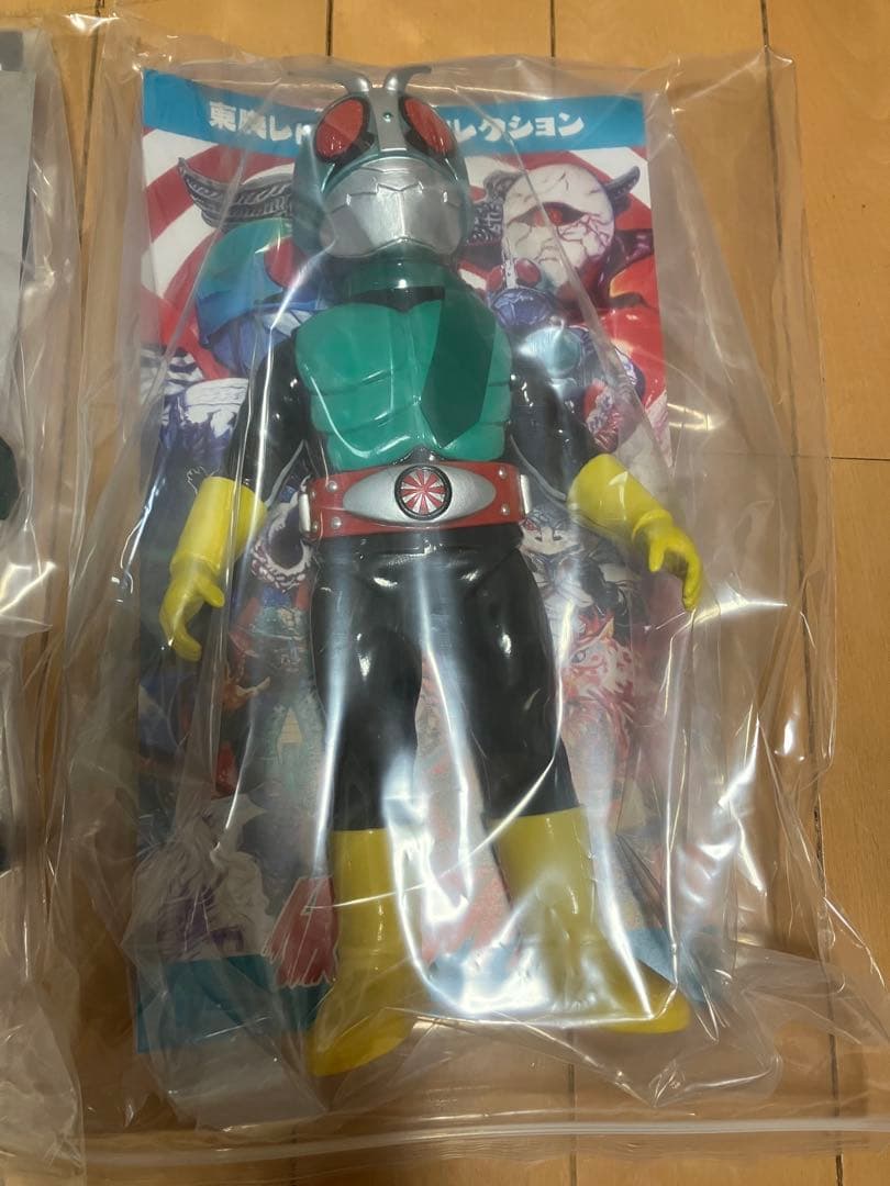 東映レトロソフビコレクション　仮面ライダー　5体セット