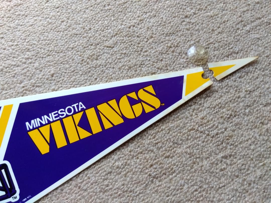 【新品未開封】希少☆NFL　エミット・スミス　フィギュア　アメフト　ペナント付