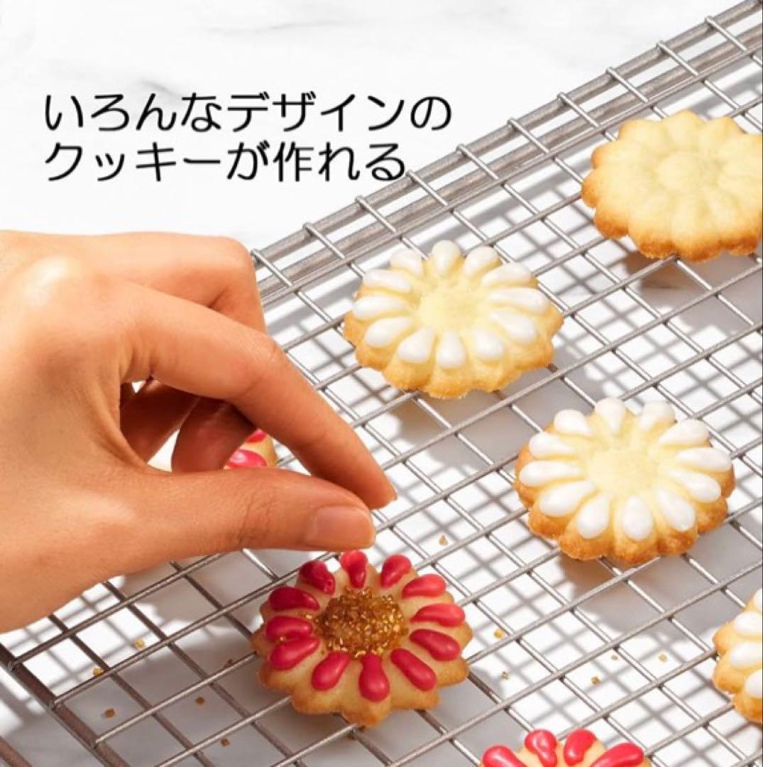 ホワイトデーに活躍‼︎OXOオクソークッキープレス ディスク収納ケース付き