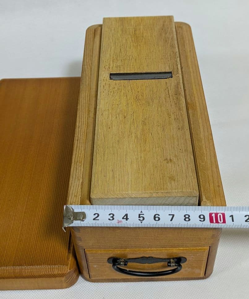 鰹節削り器【宗近】東京製　木製　本職用　かつ箱　鰹節削り器　かつお節削り器