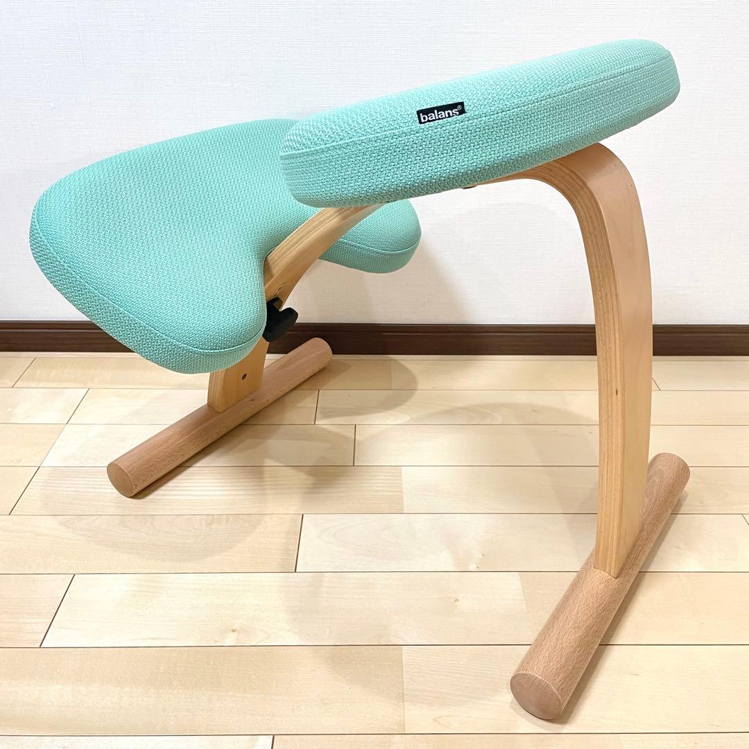 バランスラボ バランスチェア バランスイージー ライトグリーン 中古美品
