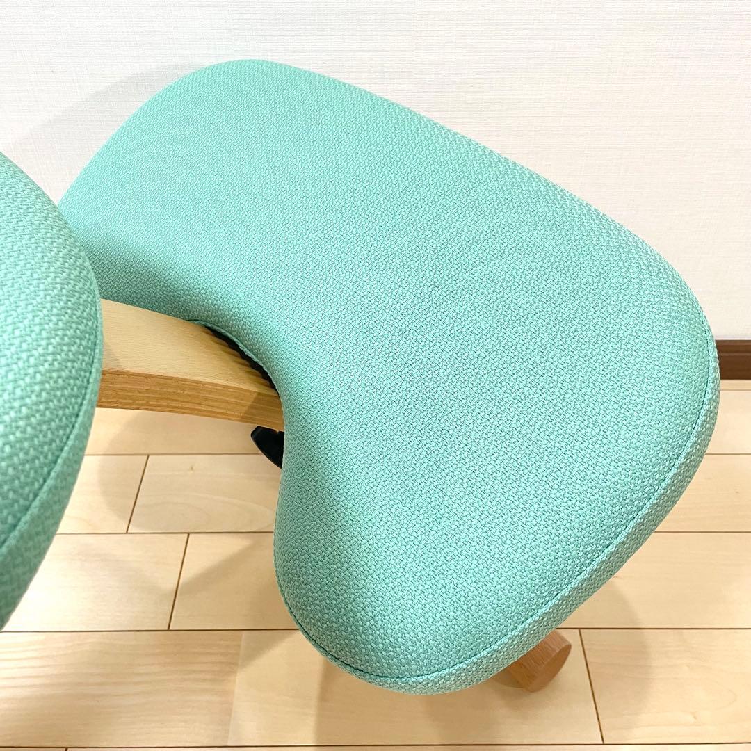 バランスラボ バランスチェア バランスイージー ライトグリーン 中古美品