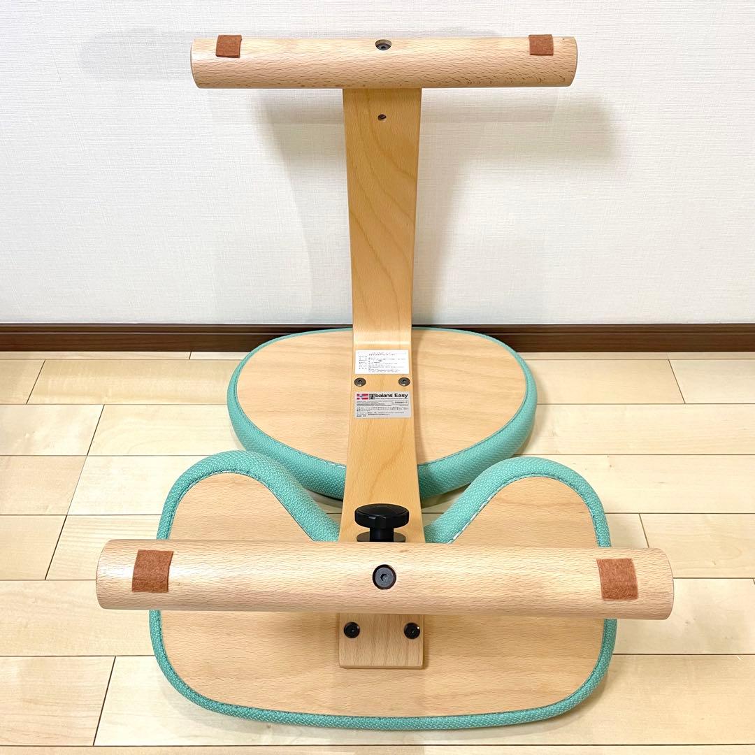 バランスラボ バランスチェア バランスイージー ライトグリーン 中古美品