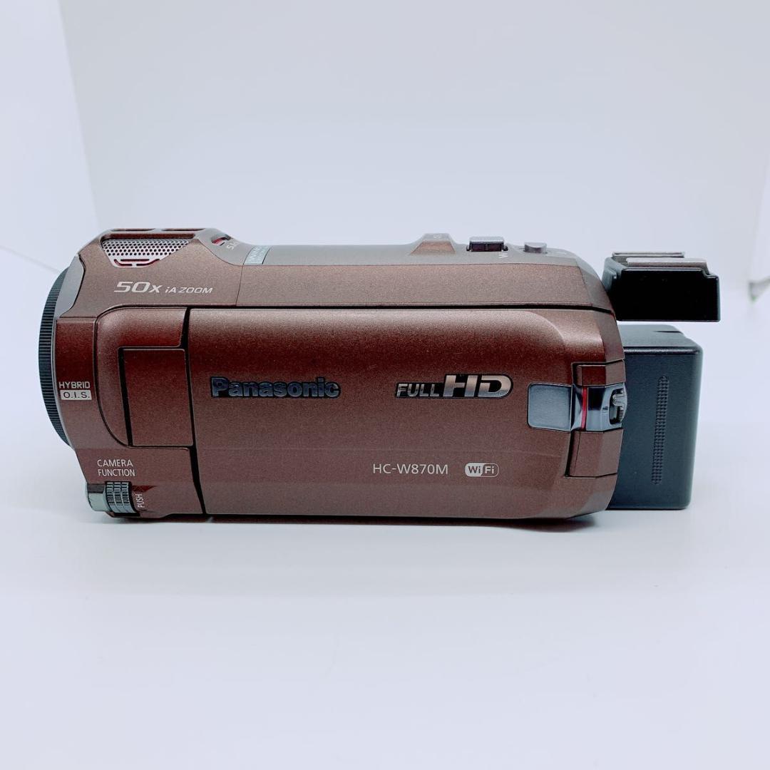 Panasonic ビデオカメラ　 HC-W870M Wi-Fi 美品　M314