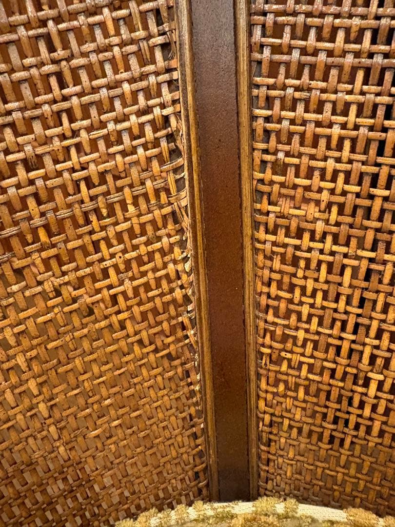 2脚　DREXELHERITAGE ケインバック ラタン ドレクセルヘリテイジ