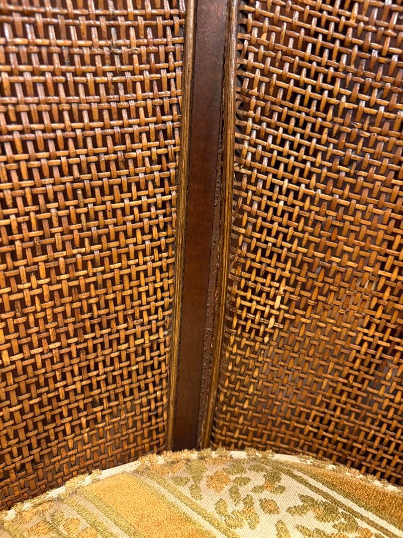 2脚　DREXELHERITAGE ケインバック ラタン ドレクセルヘリテイジ