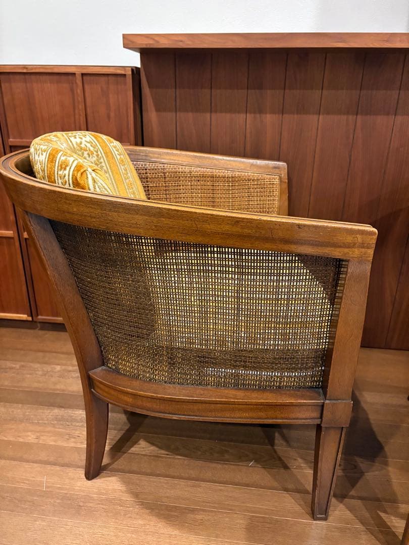 2脚　DREXELHERITAGE ケインバック ラタン ドレクセルヘリテイジ