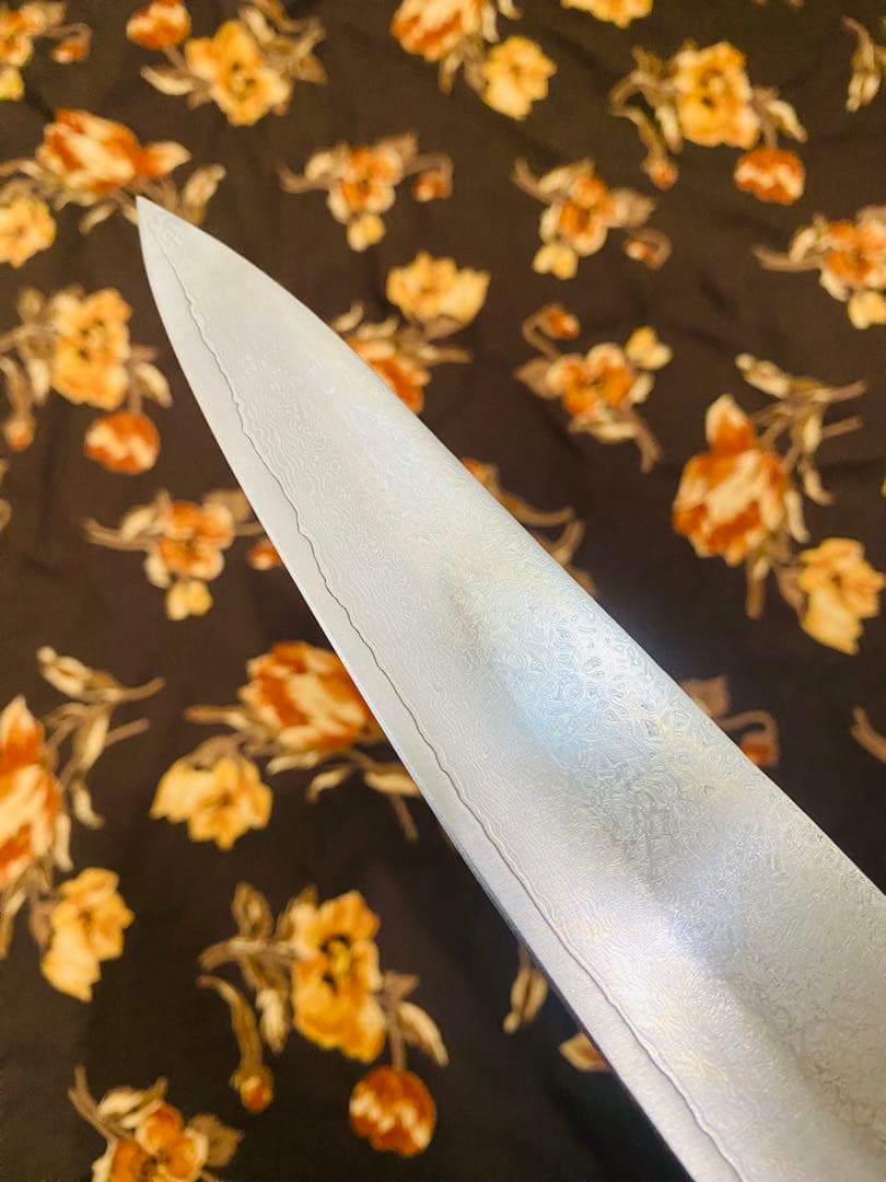 筋引360mm SG2 両刃　ダマスカス 71層