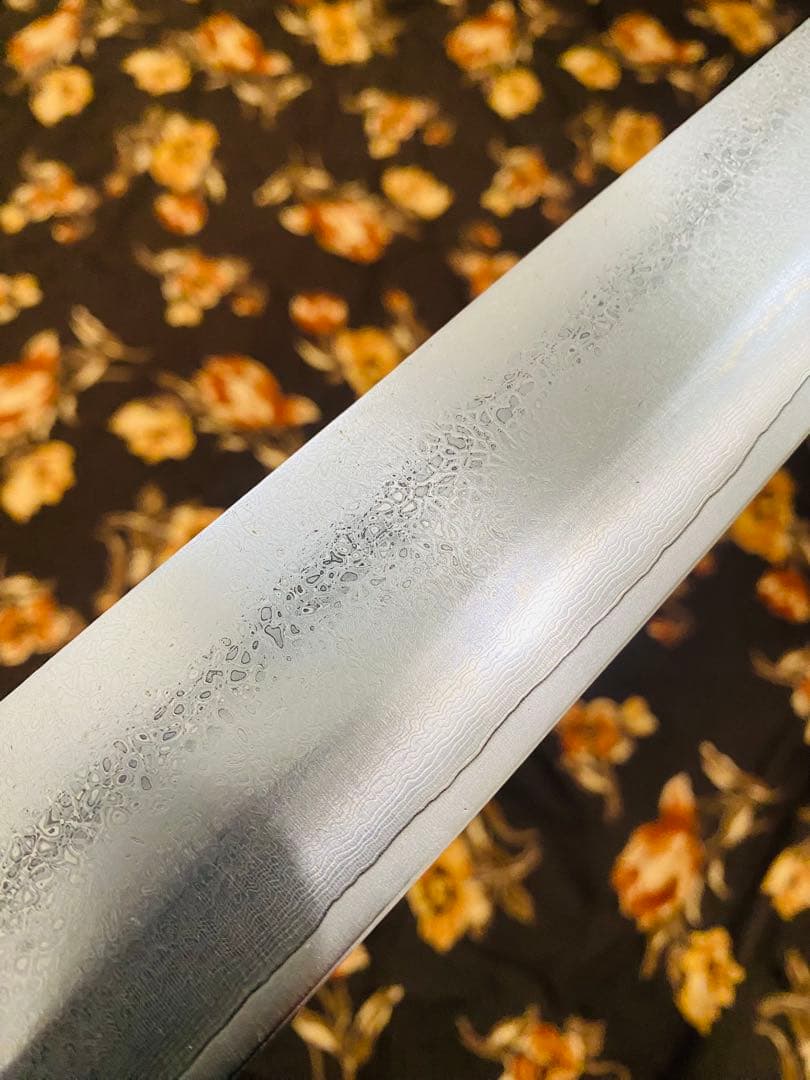 筋引360mm SG2 両刃　ダマスカス 71層