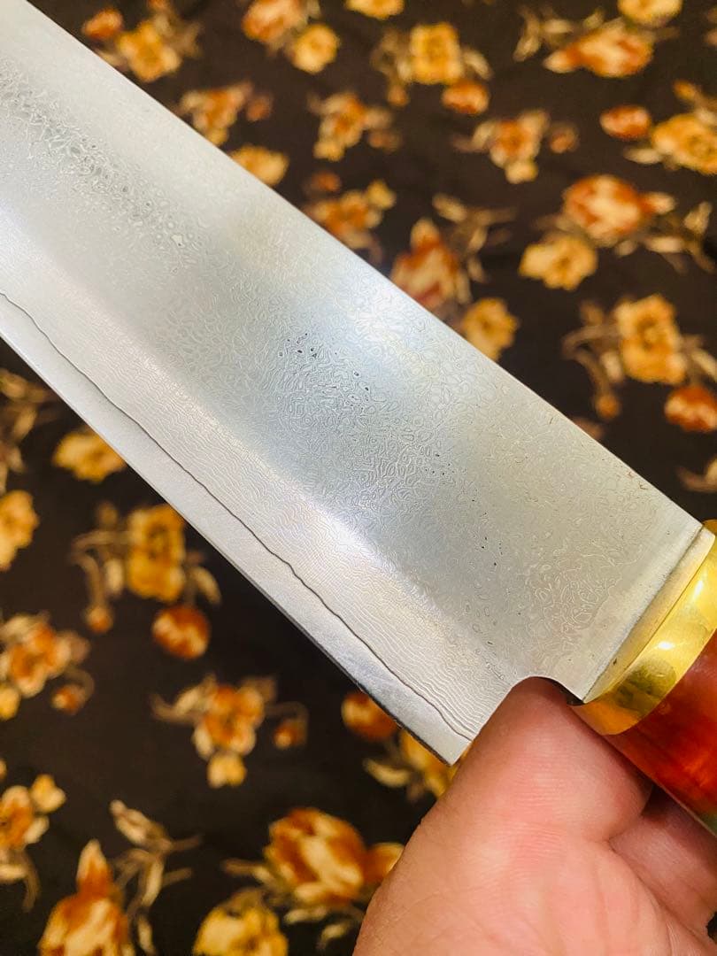 筋引360mm SG2 両刃　ダマスカス 71層