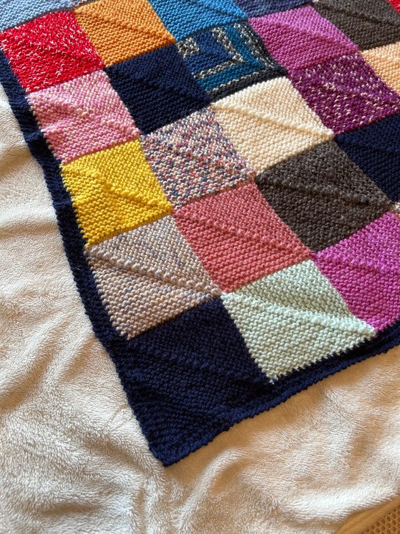 専用ハンドメイド　マルチカバー　ニット