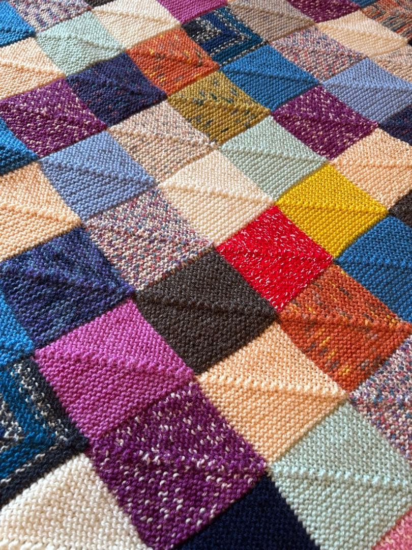 専用ハンドメイド　マルチカバー　ニット