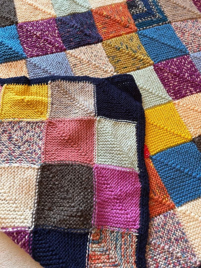 専用ハンドメイド　マルチカバー　ニット