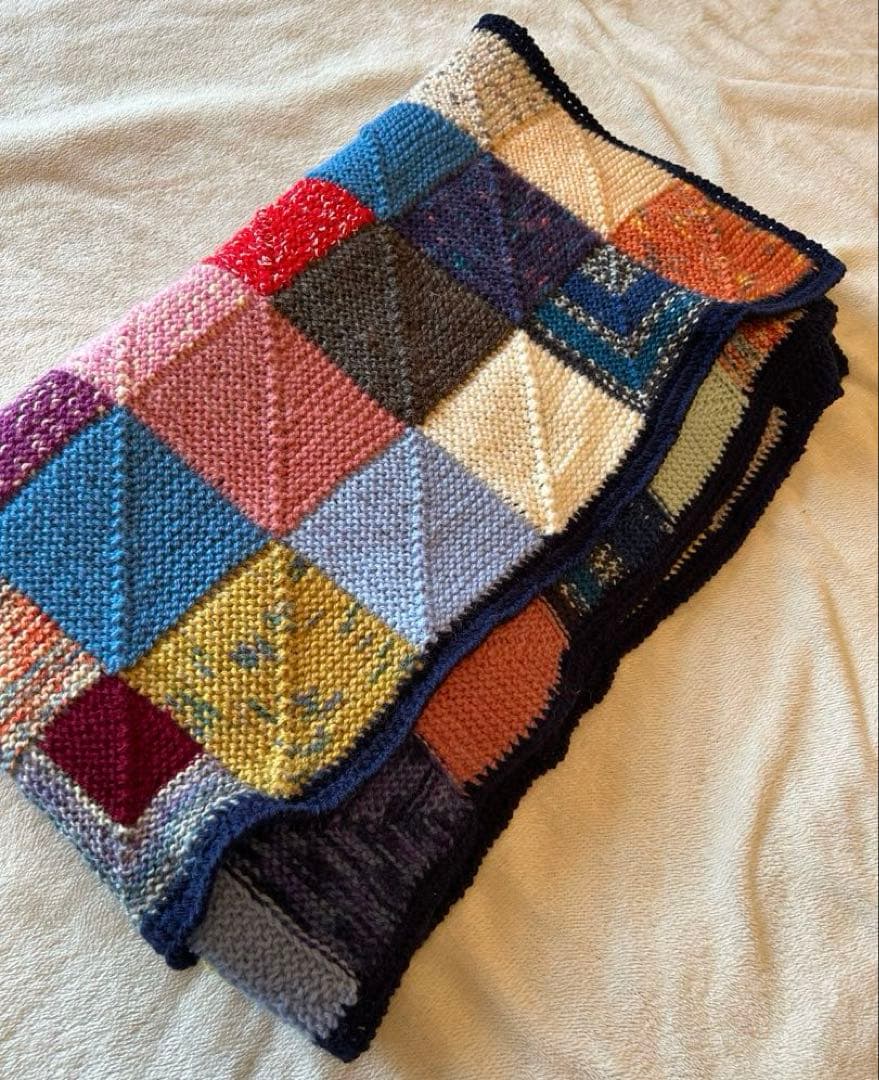 専用ハンドメイド　マルチカバー　ニット