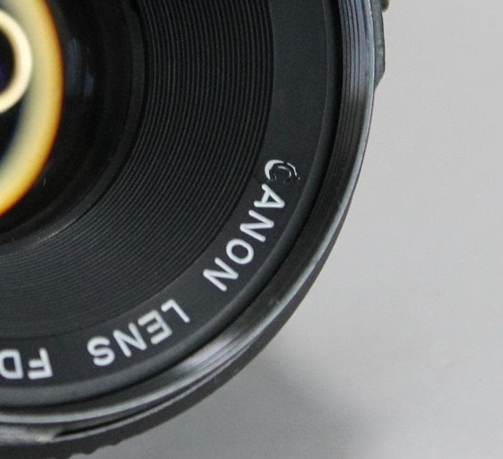 レンズ(単焦点) Canon FD 50mm F1.8 S.C +FD 28mm F3.5 S.C